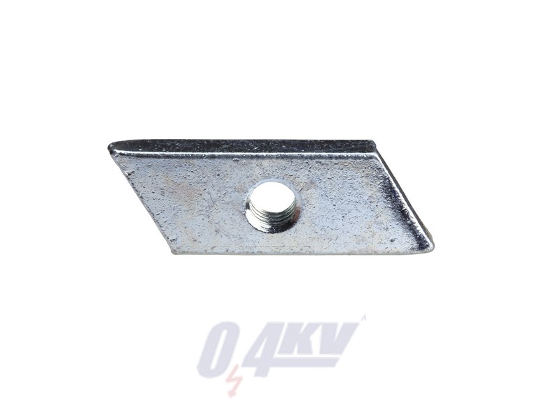 M6 lapos anya oszlop profilhoz