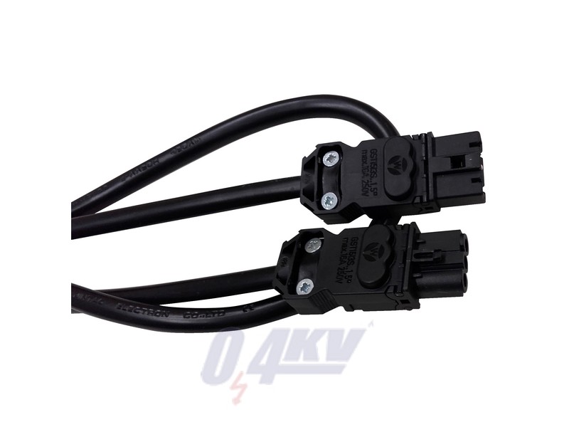 Átmenő csatlakozó kábel IEC LED lámpa