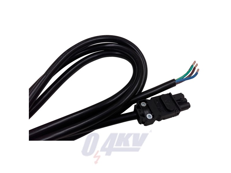 Bekötő csatlakozó kábel IEC LED lámpa