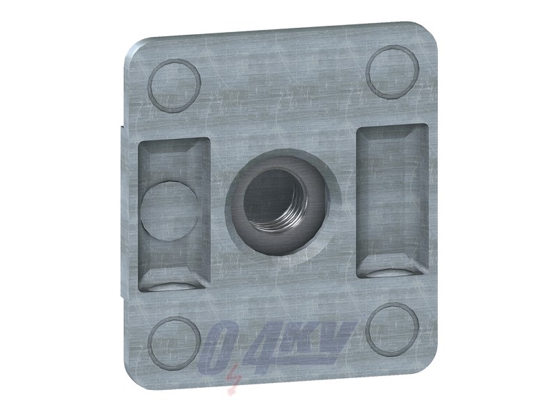 1/4 fordulatú fogazott vándoranya M6