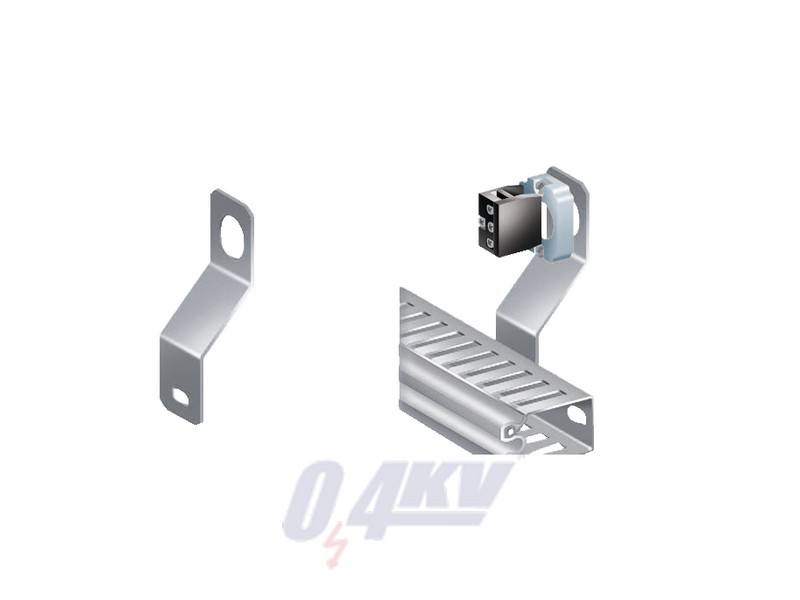 Kábelcsatorna tartó ajtóhoz 22MM