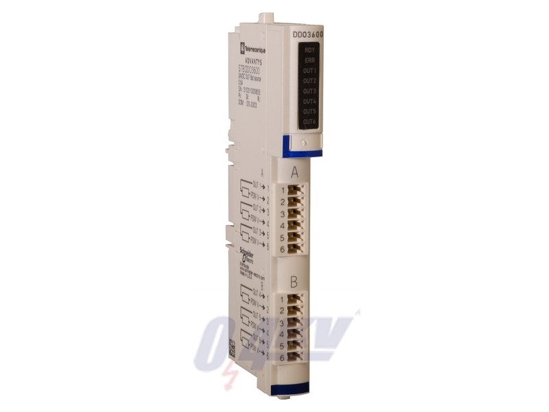 Modicon STB elosztott I/O, 24VDC ki 6pt kit