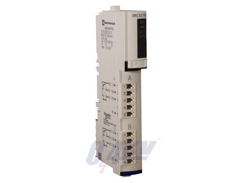 Modicon STB elosztott I/O, Relés kimenet 2csat. 2A 24V