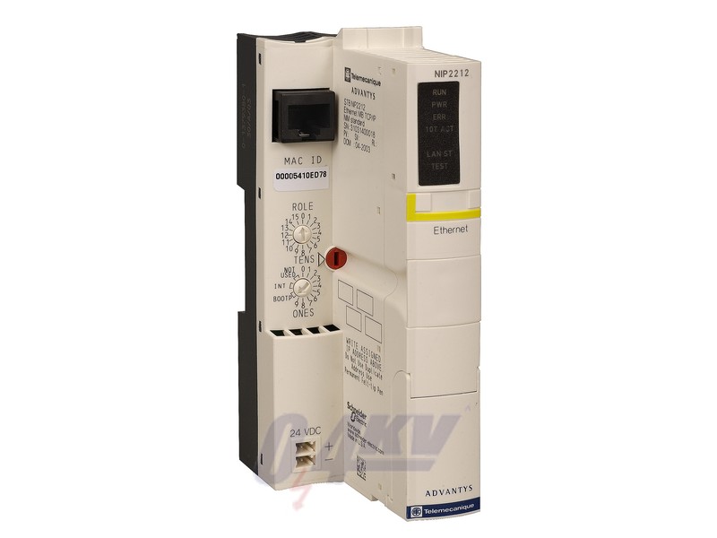 Modicon STB elosztott I/O, Ethernet MB TCP/IP NIM modul