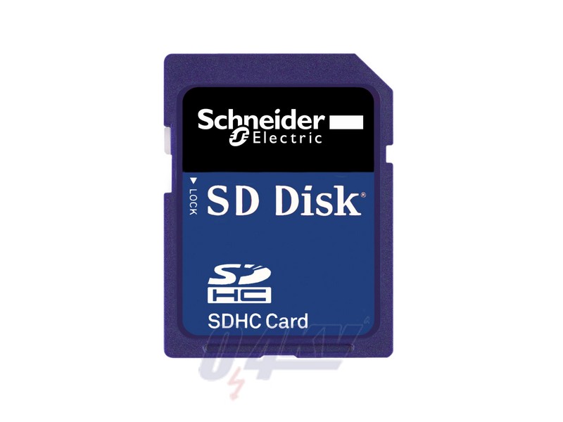 Modicon M2*1 PLC kiegészítő, ipari memória kártya, 256MB, alkalmazás mentéshez vagy program átvitelhez (+M262)