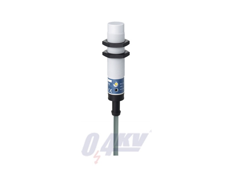 M18 nem síkbaépíthető 24 240V AC NO 2kábel 2M kábel Sn 8 mm