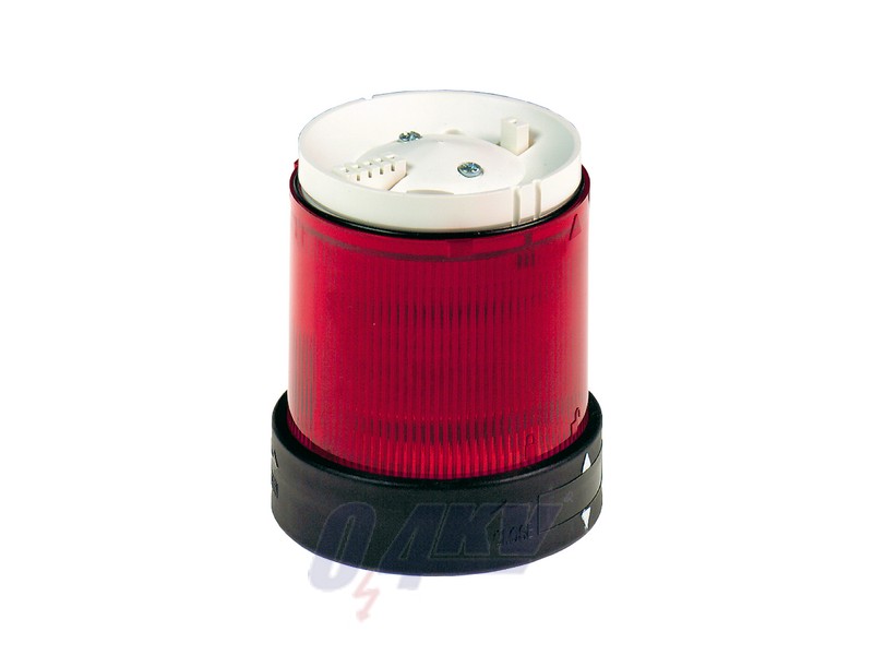 Harmony XVB Ø70 fényoszlop fénymodul, LED, folyamatos fényű, piros, 230VAC