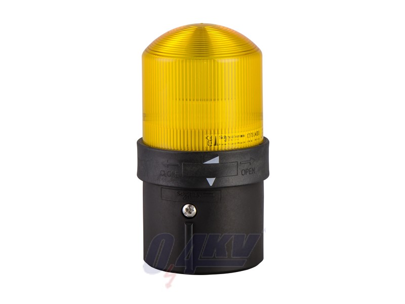 Harmony XVB Ø70 fényoszlop, folytonos fényű, LED, sárga 24VAC/DC