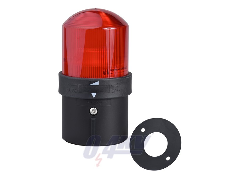 Harmony XVB Ø70 fényoszlop, folyamatos fényű, BA15d foglalatos, max. 250V, piros