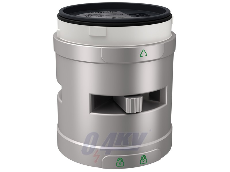 Harmony XVU Ø60 fényoszlop berregő egység, ezüst