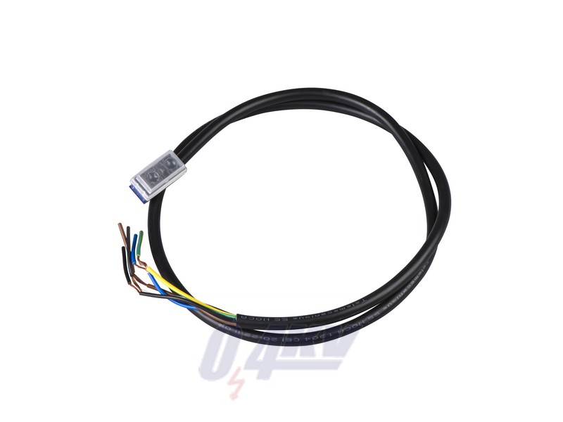 Csatlakozó blokk kábellel 1NC 1NO 1M