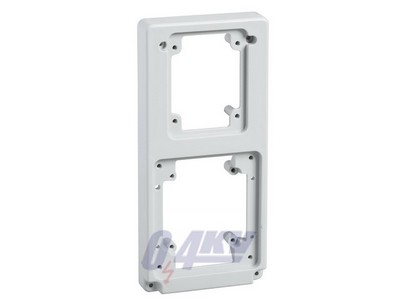 KAEDRA Nyílás adapter, csavarozható, 2 nyílás, 65x85mm és 90x100mm