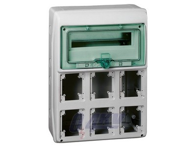 Kaedra kiselosztó (90x100) 24+2 modul, 6ny