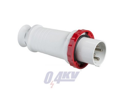 PRATIKA Lengővilla, 3P+F, 6h, 125A, 415V, IP67, csavaros