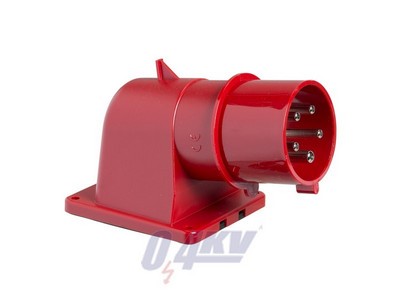 PRATIKA Panelre szerelhető villa, 3P+N+F, 6h, 16A, 415V, IP44, csavaros