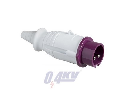 PRATIKA Lengőaljzat, 2P, 11h, 16A, 25-50V, IP44, csavaros