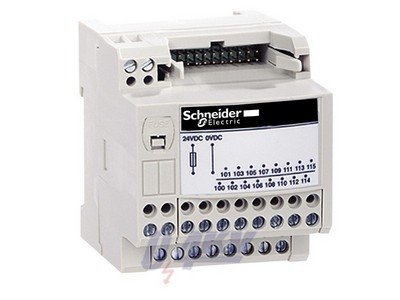 Modicon ABE7 elosztóblokk, Economy, HE10, 16 digitális csatorna, 1 sorkapocs/csatorna