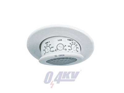 MERTEN ARGUS Álmennyezeti mozgásérzékelő, 2 kimenetes, 360°