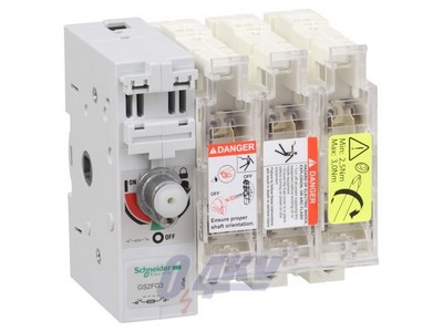 Biztosítóbetétes megszakító szakaszoló