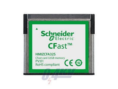Magelis HMI kiegészítő, CFast memória kártya rendszer, 32GB, HMIG5U2 Box-hoz
