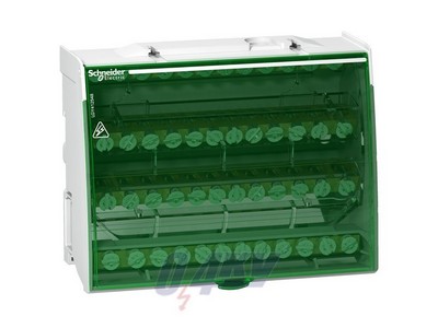 LINERGY DS csavaros elosztó blokk, 125A, 4P, 48 lyuk