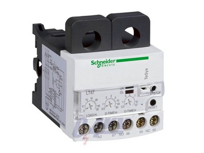 Elektronikus relé kézi/elekt reset, 5-50A, 220VAC