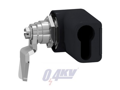 Fél cilinder profil DIN zárbetét S3D szekrényhez