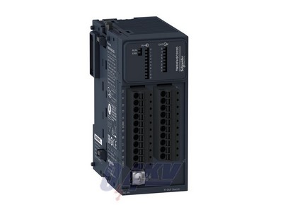 Modicon TM3 bővítő modul, nagysebességű számláló (HSC), 10I-8O, M262 PLC-hez, rugós