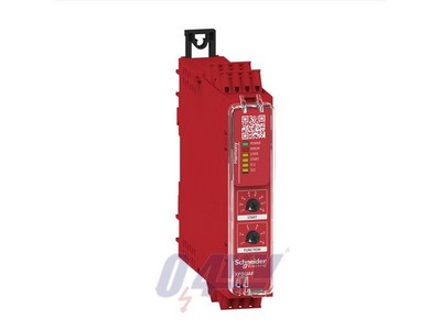 Preventa biztonsági relé modul, Cat.4, biztonsági be/ki: 2/3CO, PNP, 24VAC/DC, rugós