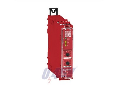 Preventa biztonsági relé modul, Cat.4, biztonsági be/ki: 2/3CO, PNP, 24VAC/DC, csavaros