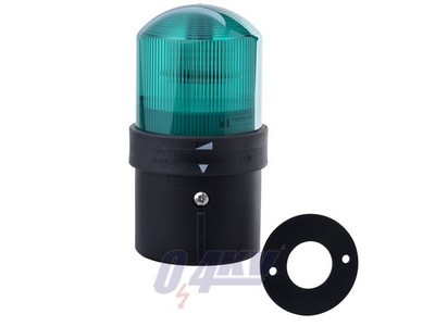 Harmony XVB Ø70 fényoszlop, folyamatos fényű, BA15d foglalatos, max. 250V, zöld