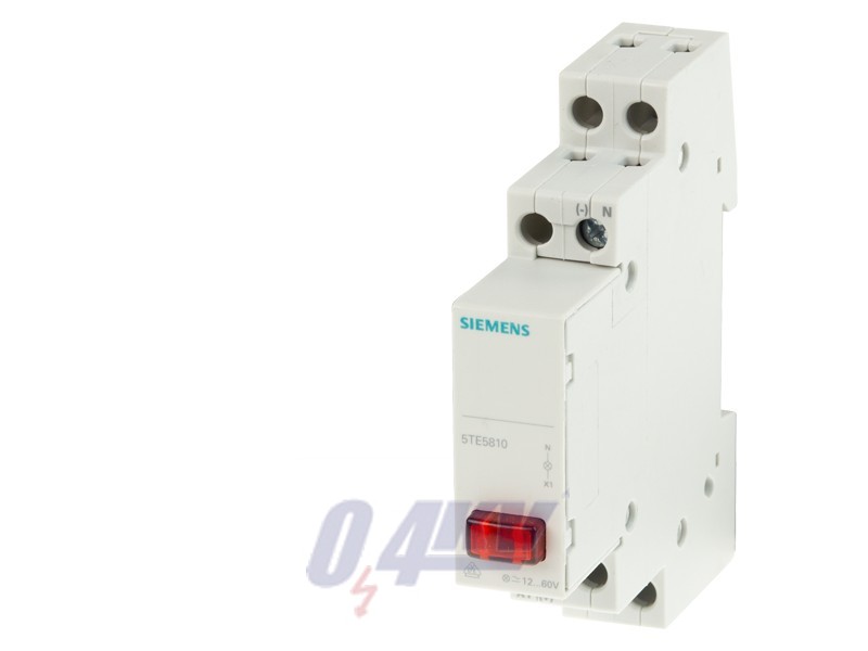 Fényjelző 1 x LED, 230 V piros