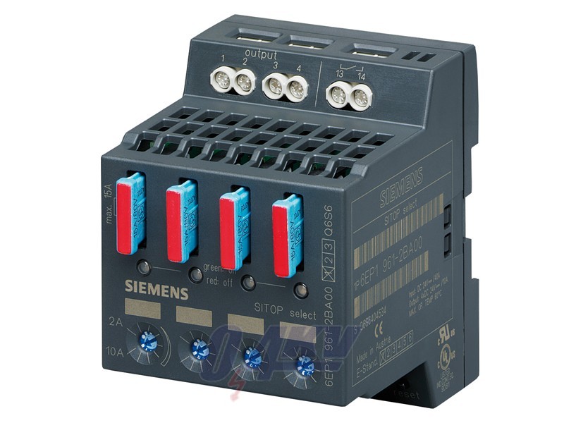 Diagnosztikai modul SITOP select, 24 V DC/4 x 2 ... 10 A