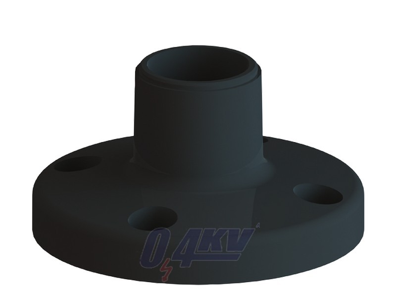 Láb (egyszemélyes), műanyag, padlóra szerelhető, jelzőoszlopok tartozéka 8WD42, D=50 mm