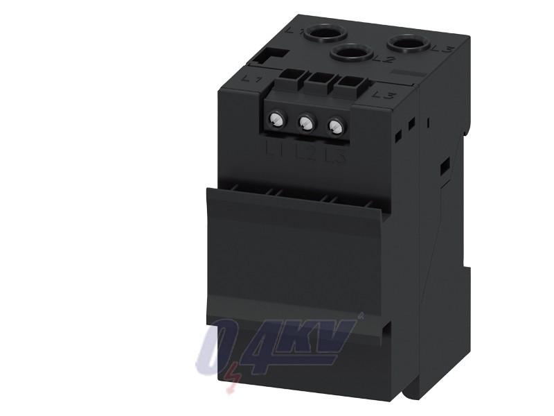 V2 áram/feszültség mérő modul, 3-40 A, szélesség 45 mm, átmenő transzformátor