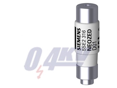 NEOZED biztosítóberendezés, D01, 2 A, gG, Un AC: 400 V, Un DC: 250 V