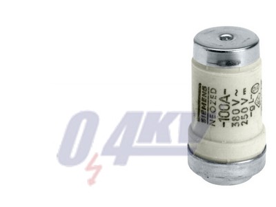 NEOZED biztosítékköteg, D02, 20 A, gG, Un AC: 400 V, Un DC: 250 V