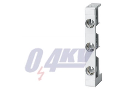  NEOZED, biztosítéktalp, D02, 3 pólusú, 63 A, Un AC: 400 V, Un DC: 250 V