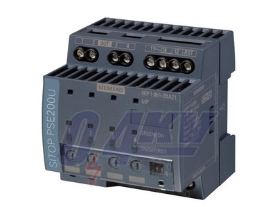 SITOP PSE200U szelektivitási modul, 24 V DC/4 x 3-10A közös jelzőérintkezővel