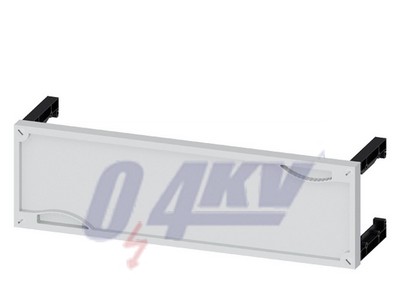 ALPHA 400/630 DIN, tartalék szekciófedél készlet tartóval H=150 W=500