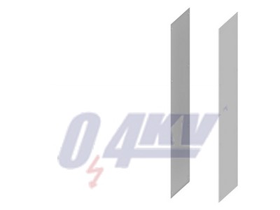 Oldalpanel, H: 2000 mm D: 600 mm, 1 készlet=2 db