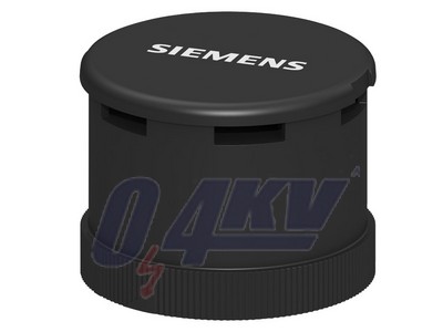 Szirénaelem, fekete, folyamatos/váltakozó hangjelzés, 95-105 dB, 24 V AC/DC, IP65, 70 mm