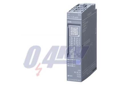 SIMATIC ET 200SP AI 8xI 2-/4-vezetékes BA PU 1