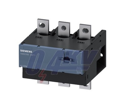  Árammérő modul beállított áram 63...630 A szélesség 145 mm gyűjtősín csatlakozás