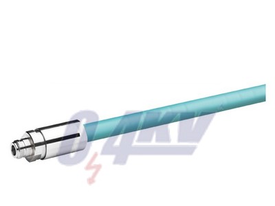 IWLAN RCoax kábel PE 1/2 inch, 5 GHz, rövid távolság, -40°C/+85°C, méterenként