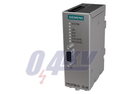 PROFIBUS OLM/G12 V4.0 optikai összekötő modul, 1x RS485, 2x BFOC (üveg FOC)