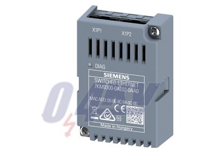 Bővítő modul Kapcsolt Ethernet PROFINET V3, plug-in, 7KM PAC3200-hoz