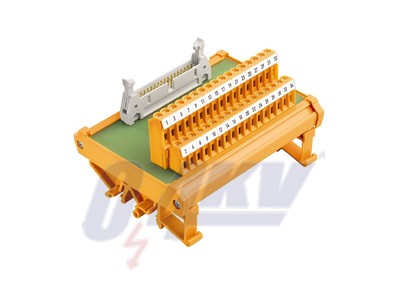 Csatolómodul sorkapoccsal, csatlakozóval, Dugaszolható csatlakozó IEC60603-13 / DIN41651 szerint, 34 pólusú, LP2N 5,08 mm, Csavaros csatlakozás