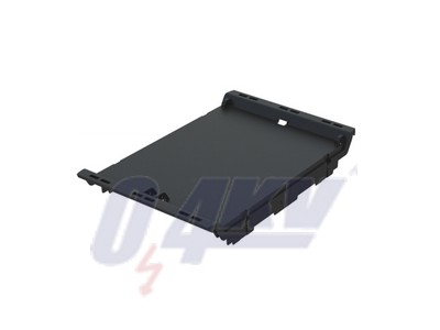 Modulos ház, OMNIMATE Housing - CH20M sorozat  fekete, Előlapi elem, zárt, Szélesség: 67.5 mm