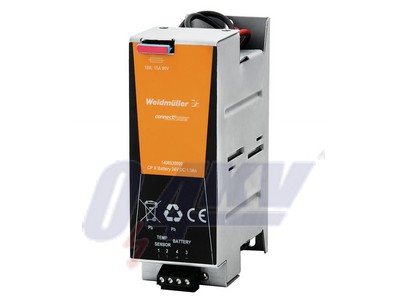 Akkumulátor (szünetmentes tápegység), 24 V DC, 1.3 Ah